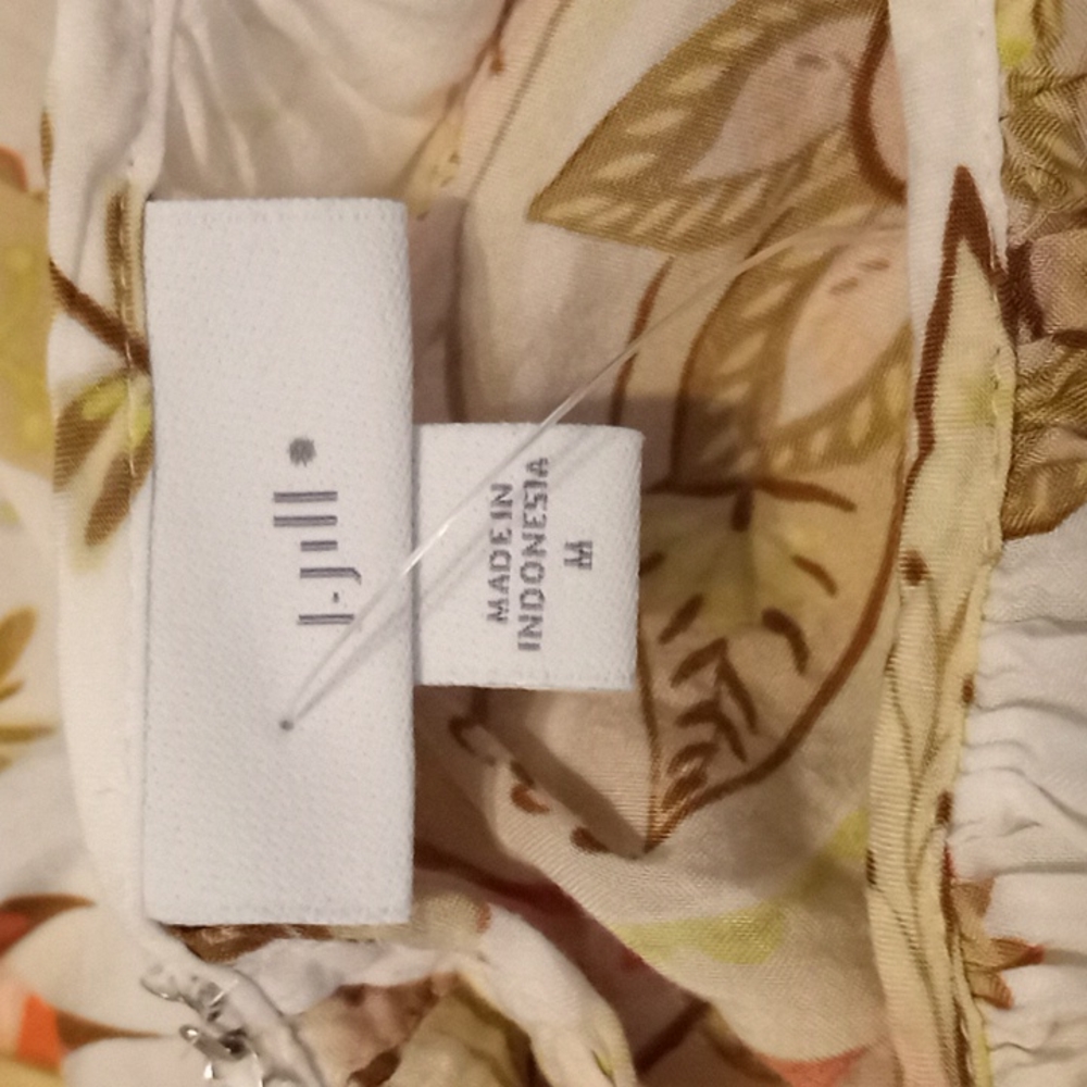 J.Jill Pretty Floral Paisley Dress in Size Medium - Picture 8 of 12